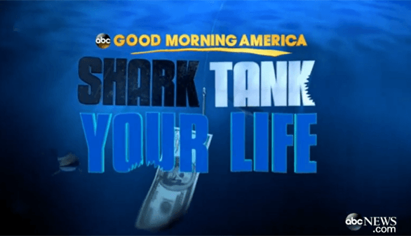 Shark Tank Logo, Announcing O'Leary Fine Wines on Good Morning America